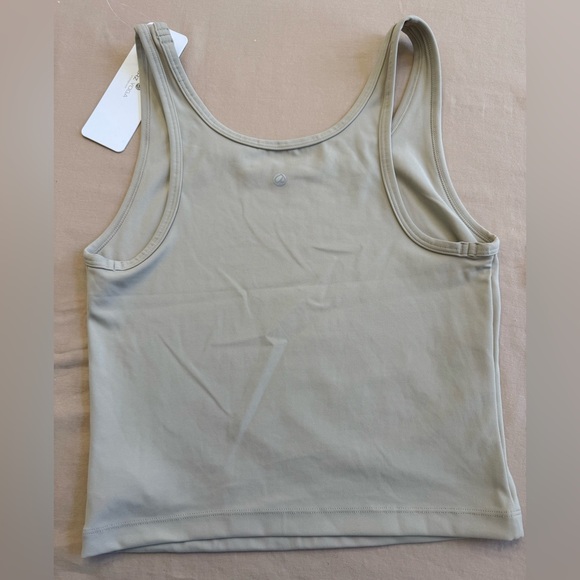 CRZ YOGA Mojave (tan) high neck  Tank Top Pilates Workout - Picture 2 of 6